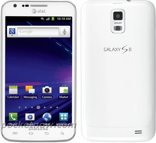 Samsung Galaxy S II Skyrocket белый корпус