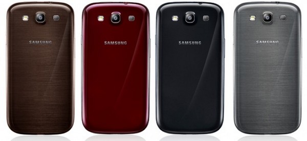 Samsung GALAXY S III еще 4 новых цвета